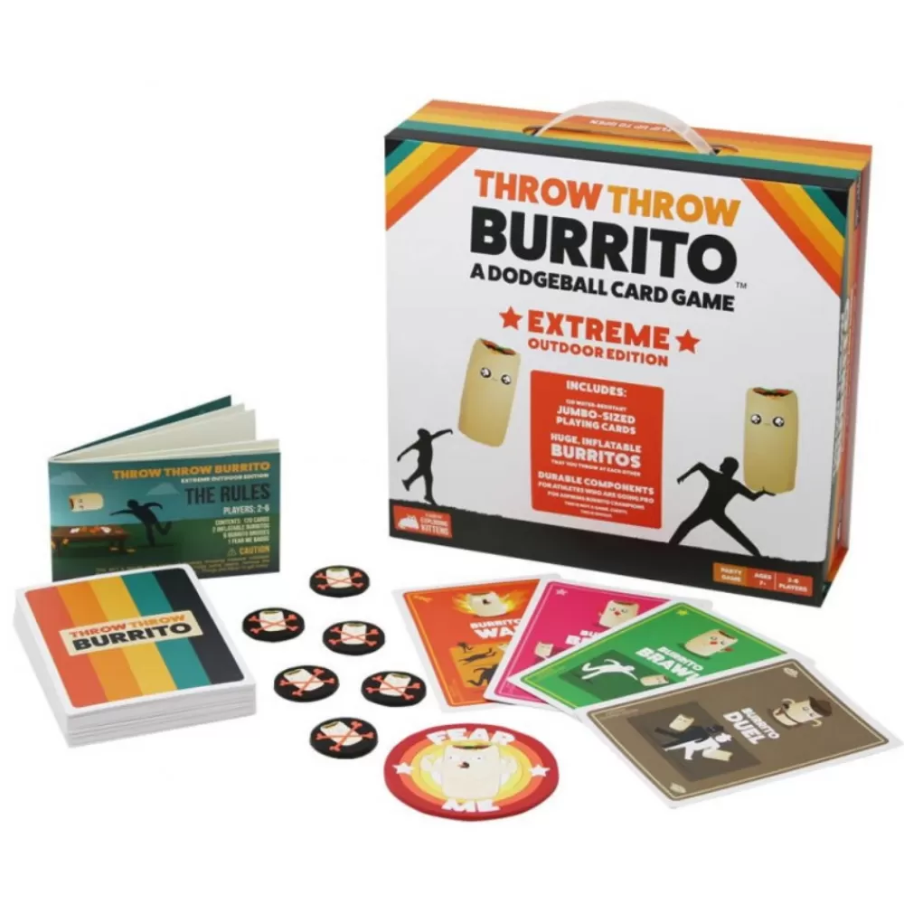 Exploding Kittens Throw Throw Burrito Extreme Outdoor Edition | Festspel