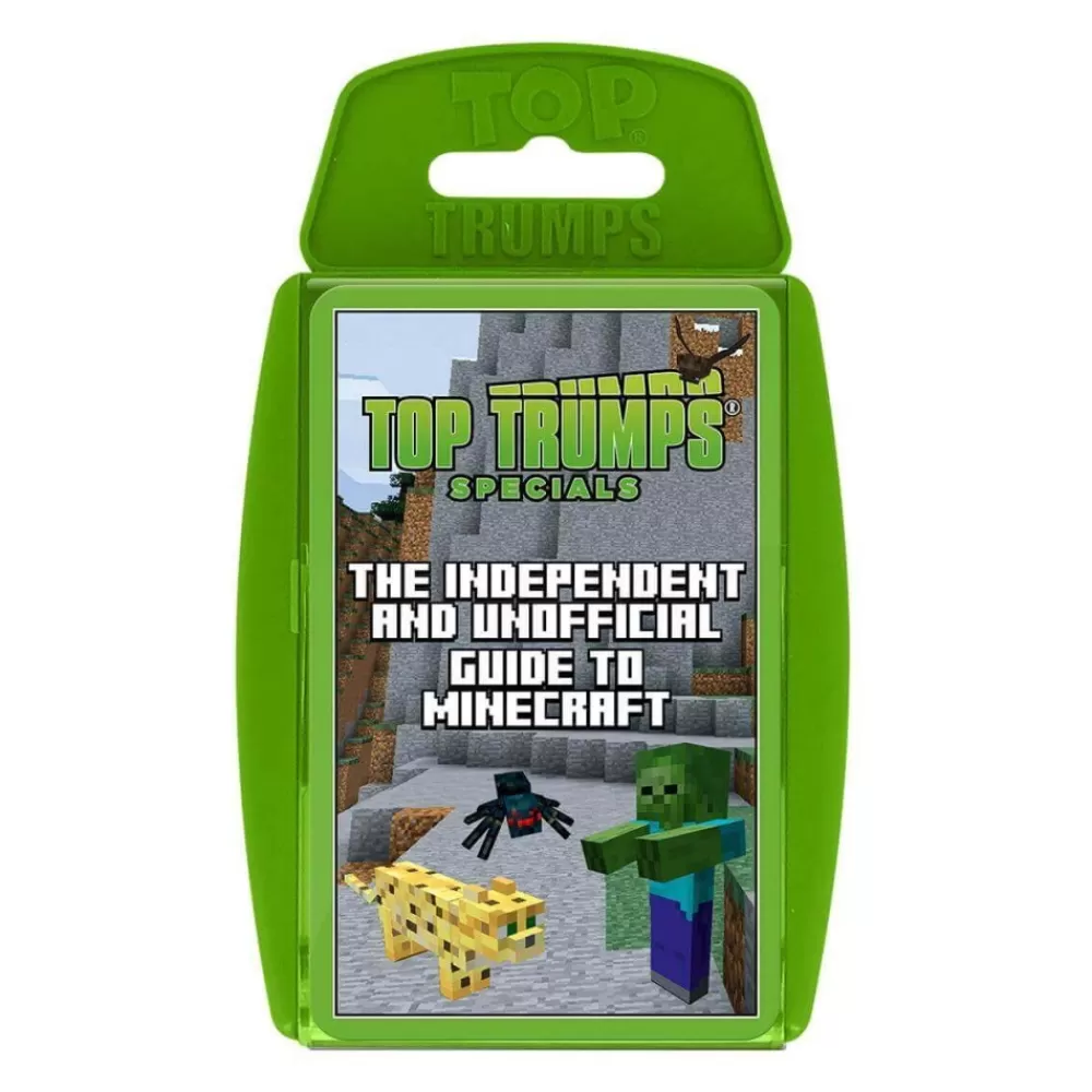 Winning Moves Top Trumps - The Independent & Unofficial Guide To Minecraft | Familjespel