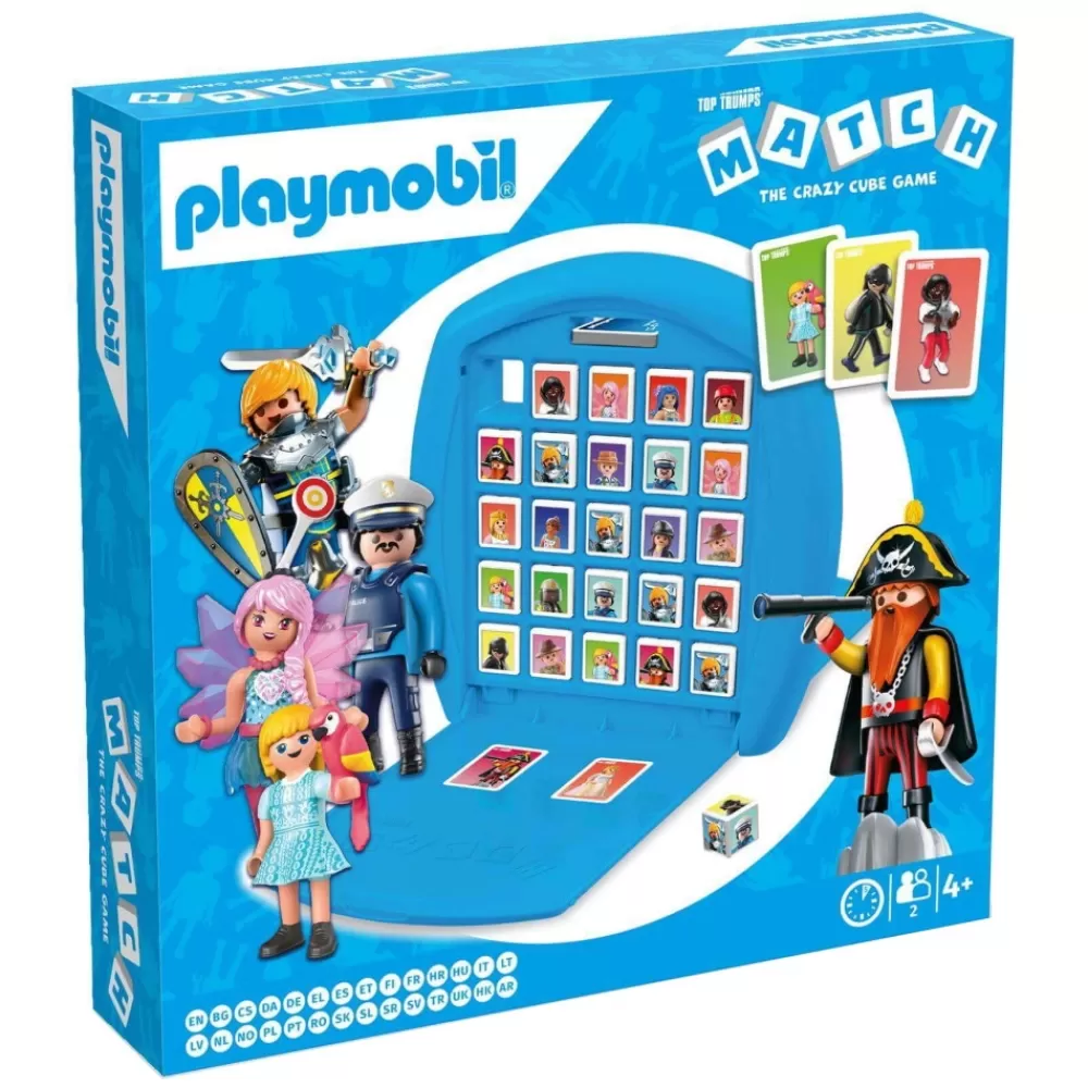 Winning Moves Top Trumps Match - Playmobil (Swe) | Familjespel
