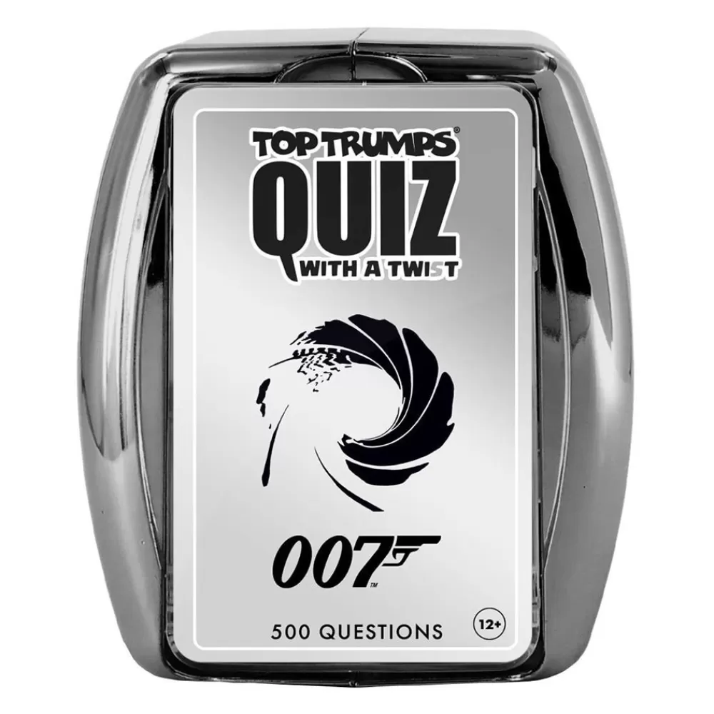 Winning Moves Top Trumps Quiz - James Bond 007 | Familjespel