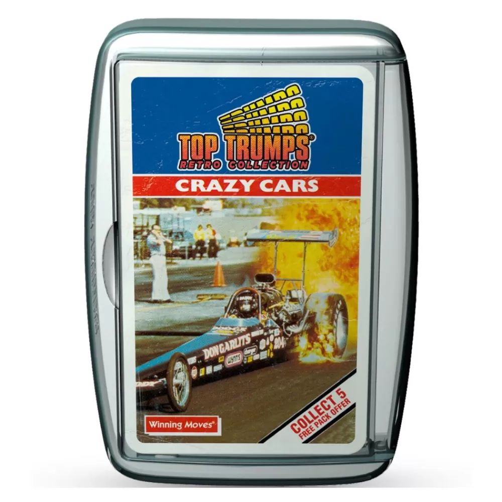 Winning Moves Top Trumps Retro Classics - Crazy Cars | Familjespel