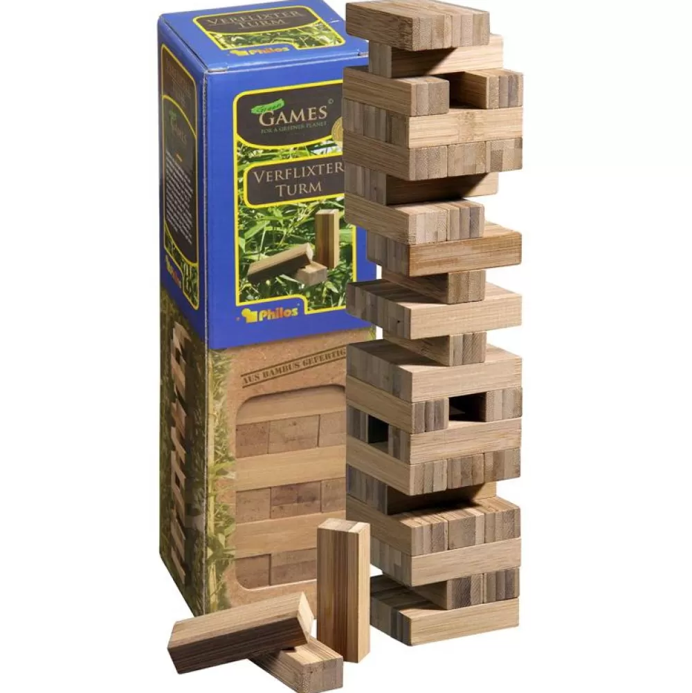 Philos Tumbling Tower Bamboo | Klassiska