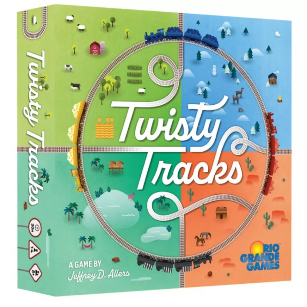 Rio Grande Games Twisty Tracks | Familjespel