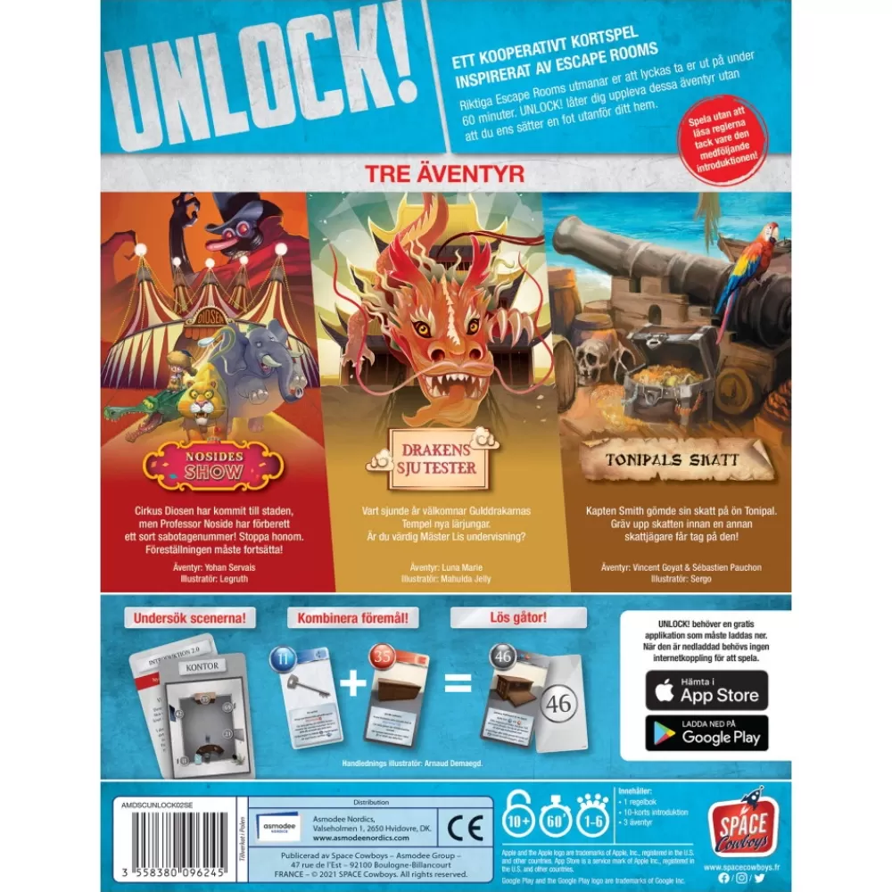 Space Cowboys Unlock! Fantastiska Aventyr (Swe) | Knep & Knåp