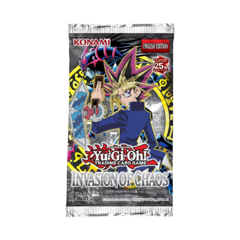 Yu-Gi-Oh ! Tcg: 25Th Anniversary Edition - Invasion Of Chaos Booster Pack | Kortspel