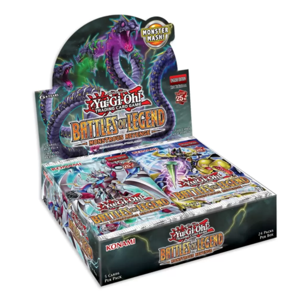 Yu-Gi-Oh ! Tcg: Battles Of Legend: Monstrous Revenge Booster Display | Kortspel