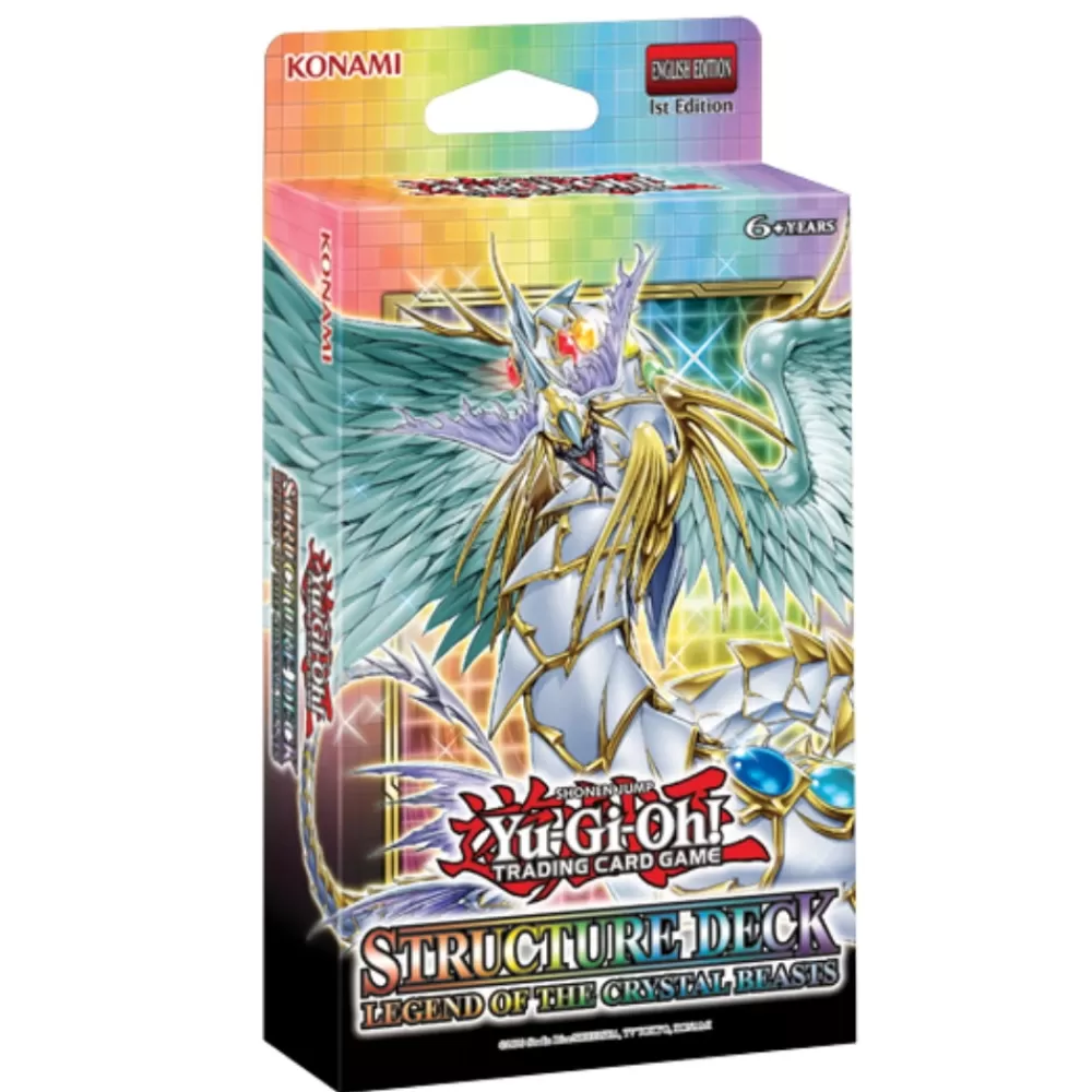 Yu-Gi-Oh ! Tcg: Structure Deck: Legend Of The Crystal Beasts | Kortspel