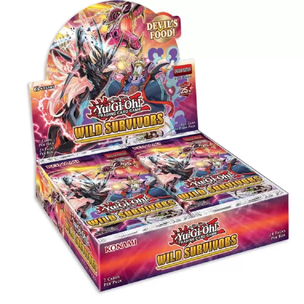 Yu-Gi-Oh ! Tcg: Wild Survivors Booster Display | Kortspel